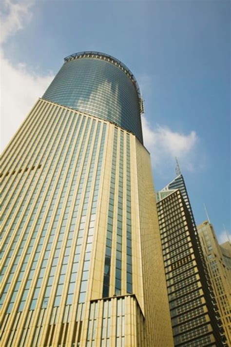 Low Angle View Of A Building Bank Of China Tower Century Avenue Pudong