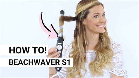 How To Style Hair With Beachwaver S1 Beachwaver Co Youtube