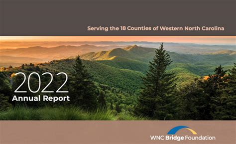 2021 Annual Report Wnc Bridge Foundation
