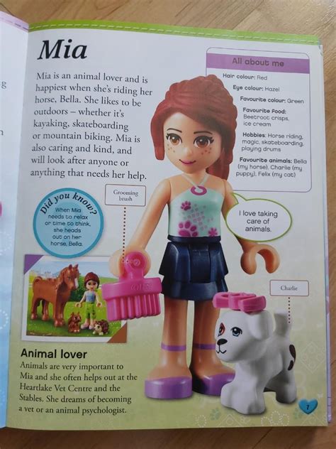 Lego Friends Character Encyclopedia Hobbies And Toys Books And Magazines Storybooks On Carousell