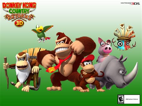 Donkey Kong Country Returns Wallpaper Wallpapersafari