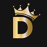 Premium Vector | Letter d crown logo crown logo on letter d template ...