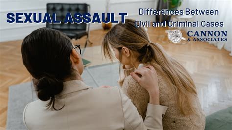 sexual assault differences between civil and criminal cases youtube