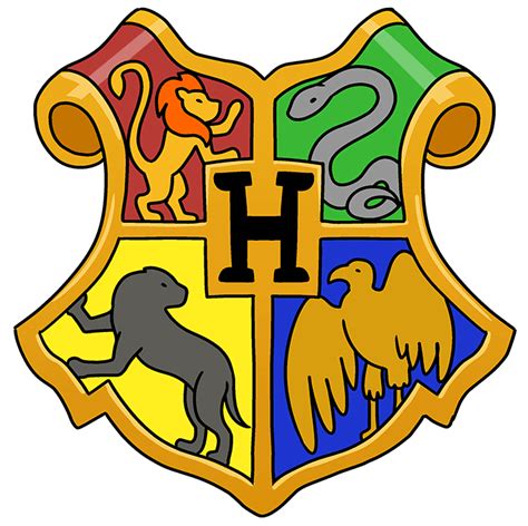 Coloring Pages Of The Gryffindor Crest
