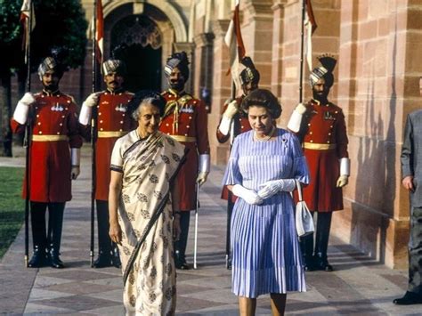 Remembering Queen Elizabeth S Visit To India During Years