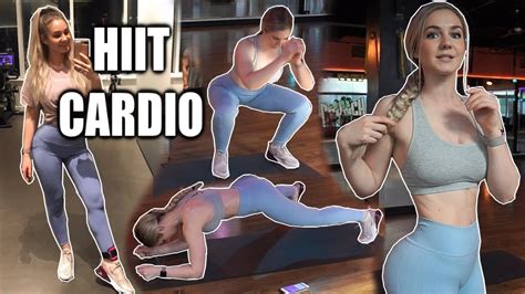 FOLLOW ALONG HIIT CARDIO WORKOUT Burn Fat While Keeping Curves YouTube