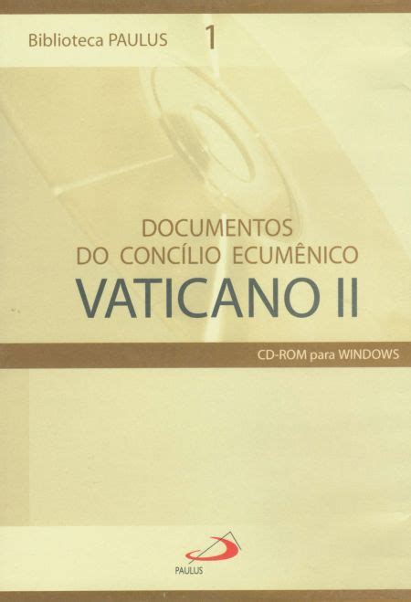 Documentos Do Concílio Ecumênico Vaticano Ii 9788534920797