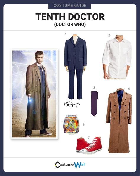 Doctor Who 10th Doctor Costume Coat Ubicaciondepersonascdmxgobmx