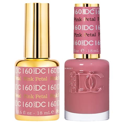 Dnd Dc Duo Gel Nail Polish Set Petal Pink X Ml