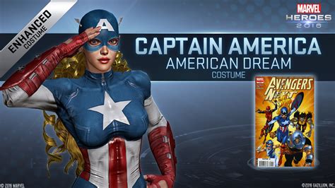 A Comic Odyssey American Dream Added To Marvel Heroes 2016