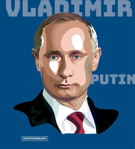 Vladimir Putin Pop Art Cartoon On Behance