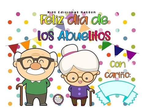 El 26 de julio es el día para agradecer a los abuelos todo su tiempo y amor. Feliz día de los abuelos - lámina para imprimir en 2020 ...