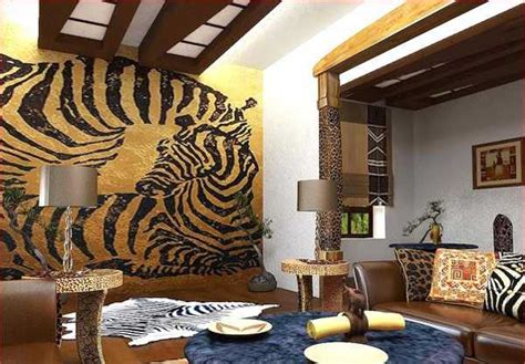 Exotic Trends In Home Decorating Bring Animal Prints Into