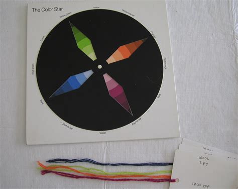 A FiberArtisan's Weaving Path: A Tetradic Color Study