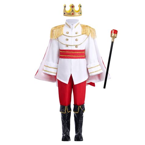 Buy Boys Prince Charming Costume Prince Dress Up Medieval Royal Prince