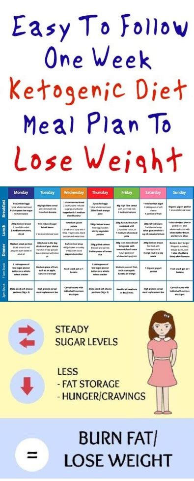Easy To Follow One Week Ketogenic Diet Meal Plan To Lose Weight Daily