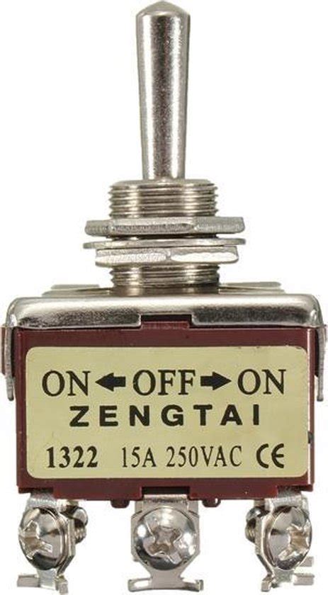 20a 125v On Off On Double Pole Toggle Switch Double Throw Dpdt Heavy