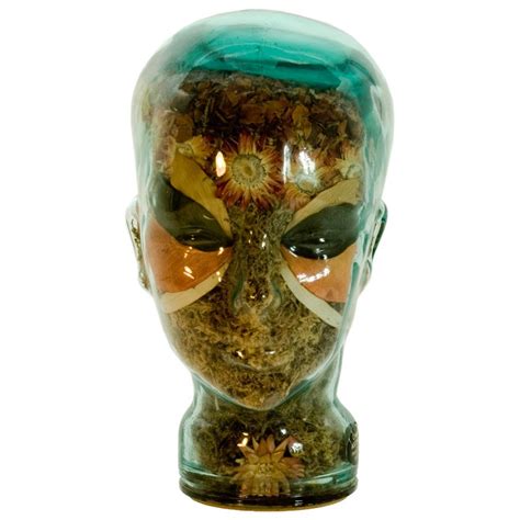 Glass Head Sculpture At 1stdibs