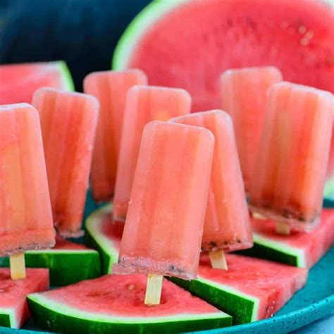 Watermelon Popsicles Foodology Geek