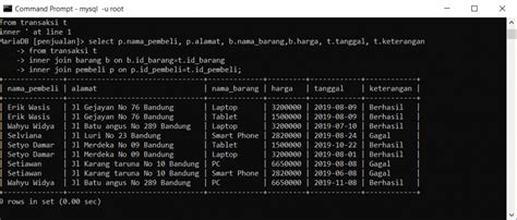 Cara Membuat Database Mysql Dengan Cmd Kelas Programmer