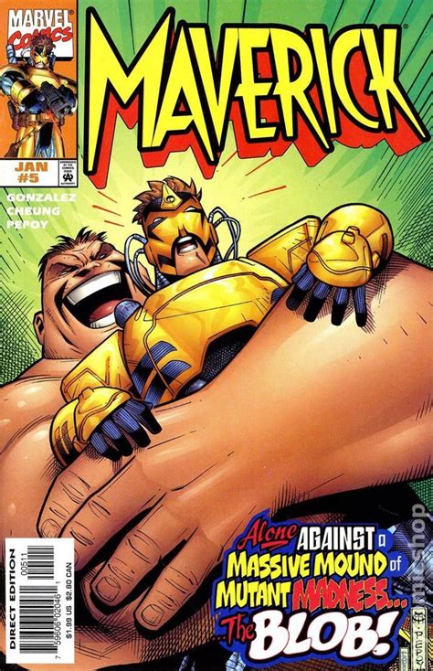 Maverick 1997 5 Comic Book Cover Comics Marvel Comics Marvel Villains