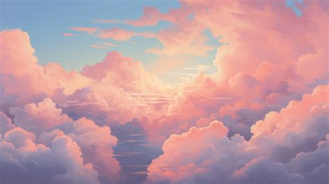 Aesthetic Sky With Clouds Wallpaper By Patrika