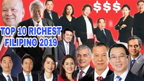 Top Richest People In The Philippines Forbes Rich List Youtube