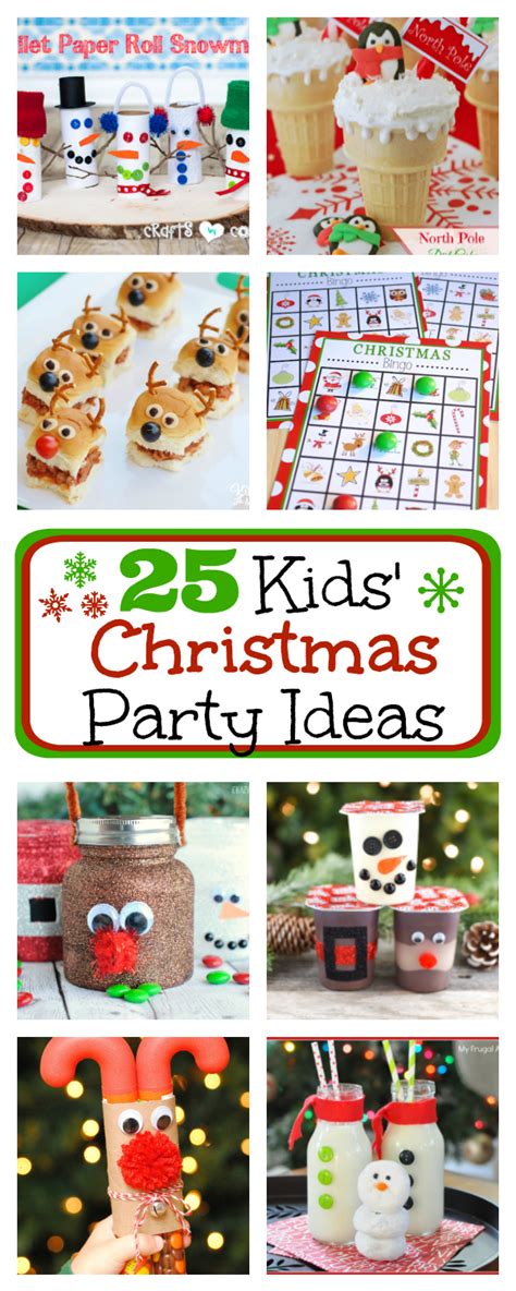 These easy christmas dinner ideas will take your meal to the next level and make your christmas christmas dinner and thanksgiving dinner are easily the two biggest meals you'll serve all year. 25 Kids Christmas Party Ideas - Fun-Squared