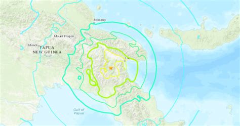 Strong 72 Quake Rocks Papua New Guinea World News Asiaone