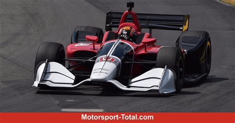 Indycar Testet Neues Aerokit Erstmals Auf Kurzoval