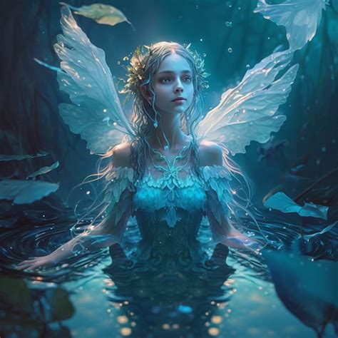 Beautiful Ice Fairy On Ice Lake By Asurayt On Deviantart
