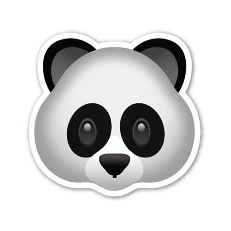 Panda Face 1 Liked On Polyvore Featuring Home En Home Decor