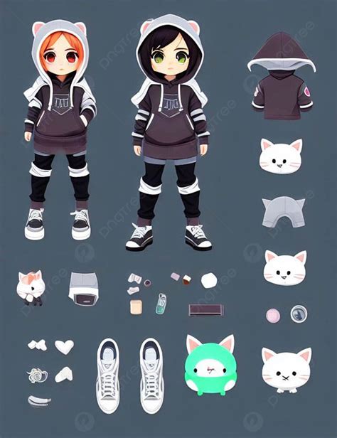 Kawaii Cute Chibi Outfits