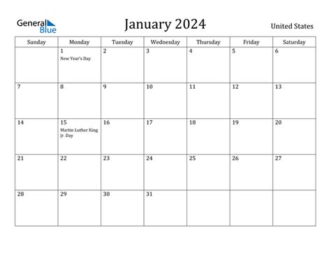 33 Printable Recommendations January 2024 Calendar Free Downloads