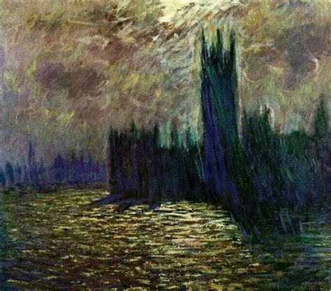 Beautiful Gloomy Castle Monet Art Claude Monet Monet