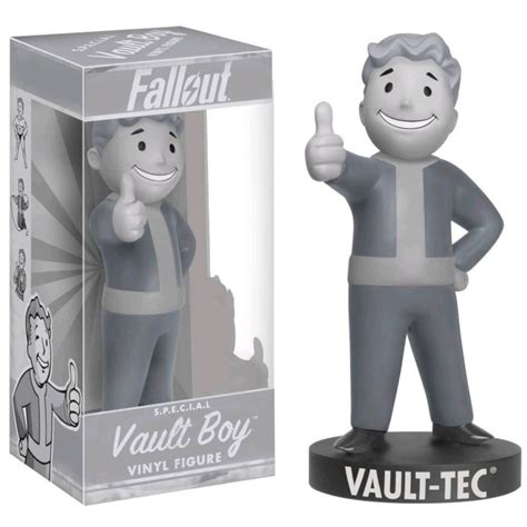 Funko Fallout Black And White Vault Boy Figure Us Exclusive 18cm