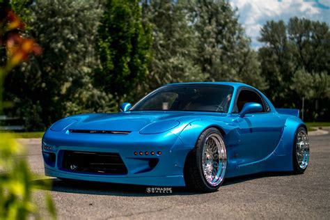 Strasse Wheels Rocket Bunny Mazda Rx7 Sc20 Classic Series Flickr