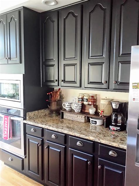 Another popular paint finish is satin, which is a good middle ground between flat and glossy paint. Kitchen Revitalization with Lamp Black | General Finishes ...