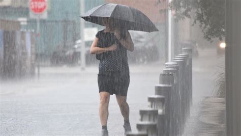 Adelaide Weather Severe Thunderstorm Warning Cancelled But Rain Still