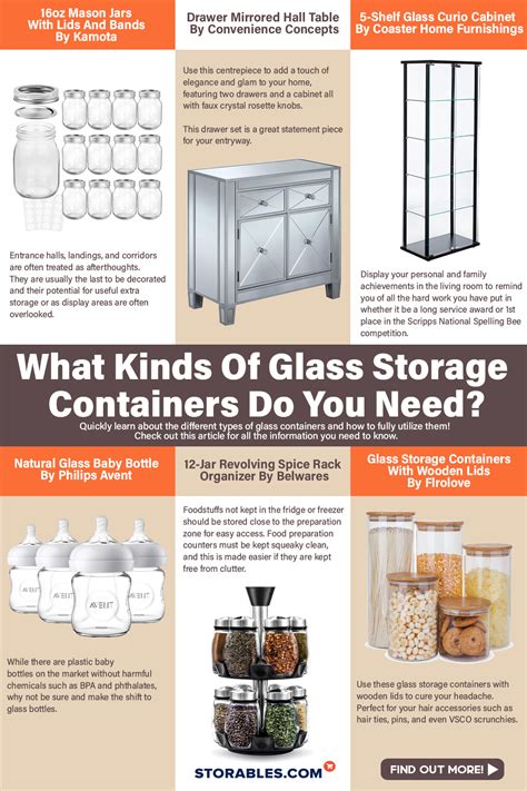 What Kind Of Glass Storage Containers Do You Need Storables