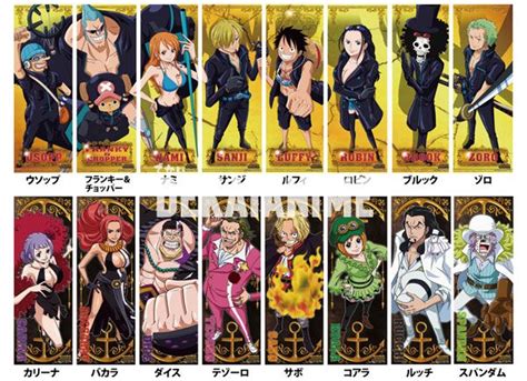 Shop By Anime One Piece One Piece Film Gold Character Poster