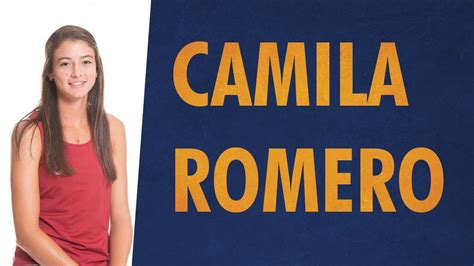 camila romero promotional video youtube