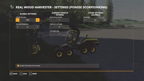 Fs19 Real Wood Harvester V1000 Farming Simulator 2022 Mod Ls 2022