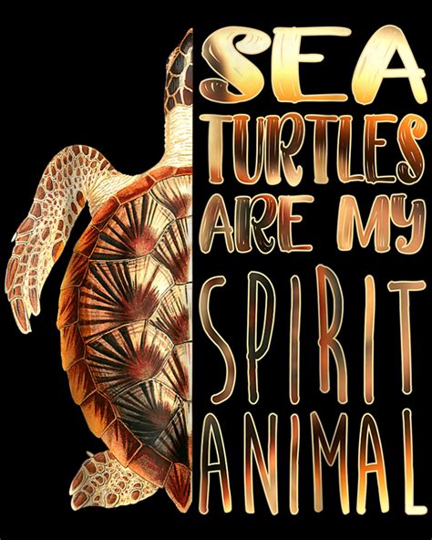 Sea Turtles Are My Spirit Animal Honu Png Sea Turtles Design Etsy