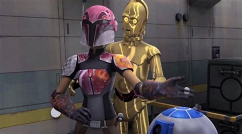 The Helmet Of Sabine Wreng In Star Wars Rebels Spotern