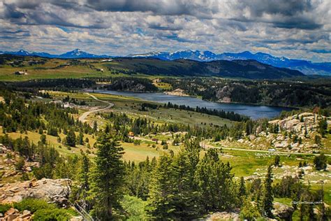 Long Lake Along Beartooth Highway Wyoming Beartooth Highway Highway