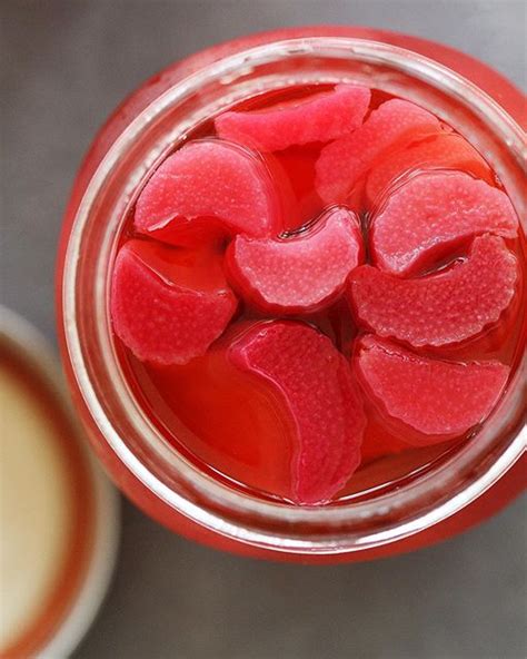 Quick And Easy Pickled Rhubarb Recipe The Feedfeed