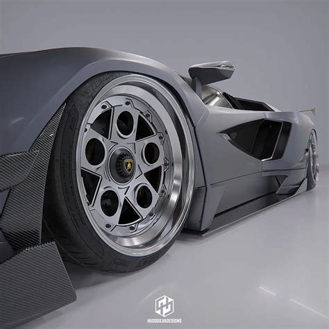 Lamborghini Countach Custom Body Kit By Hugo Silva Buy With Delivery