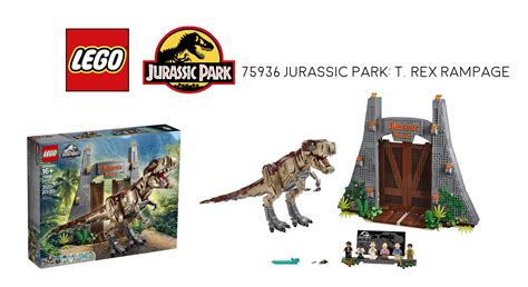LEGO 75936 Jurassic Park T Rex Rampage Is Every Jurassic Park Lover S