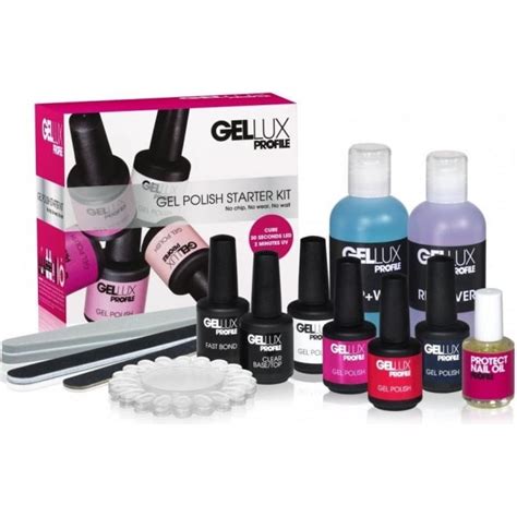 Gellux Gel Polish Starter Kit Justmylook